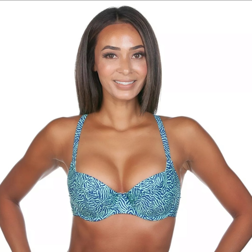 NWT Cleo by Panache Balconette Bikini Top 28FF